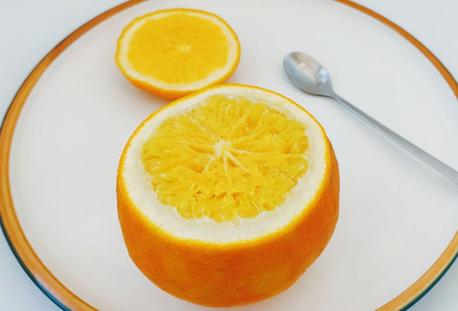 橙子|盐蒸橙子早上吃还是晚上吃