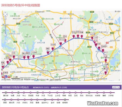 深圳地铁运营时间,深圳地铁几点开始到几点结束
